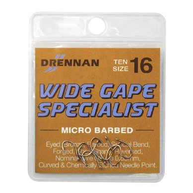 Drennan - Haken Wide Gape Specialist - Drennan 1 Drennan - Haken Wide Gape Specialist - Drennan