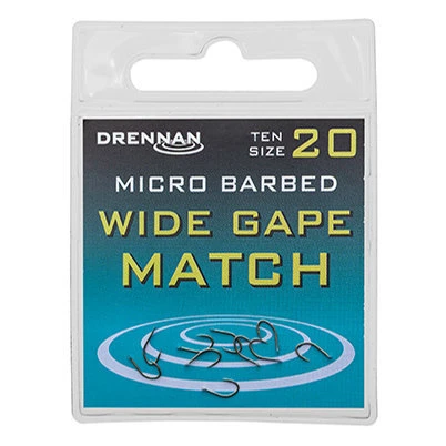 Drennan - Haken Wide Gape Match - Drennan 1 Drennan - Haken Wide Gape Match - Drennan
