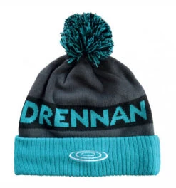 Drennan - Muts DR Aqua/Black Bobble Hat - Drennan
