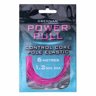 Drennan Power Pull Elastic 1.2mm Roze 1 Drennan Power Pull Elastic 1.2mm Roze