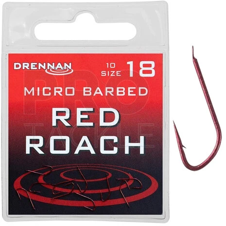 Drennan - Haken Red Roach Micro Barbed - Drennan 1 Drennan - Haken Red Roach Micro Barbed - Drennan