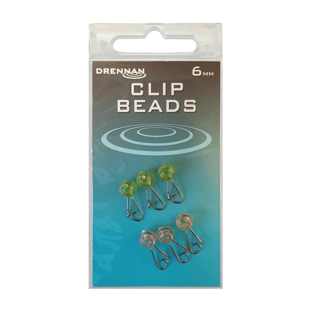 Drennan Clip Beads 6mm 1 Drennan Clip Beads 6mm