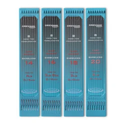 Drennan Hand Tied Hooklengths Carp Maggot Barbless Haak 16 0.14mm