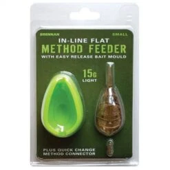 Drennan In-line Flat Method Feeder With Method Mould